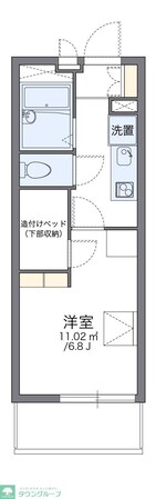 レオパレスタスコの物件間取画像